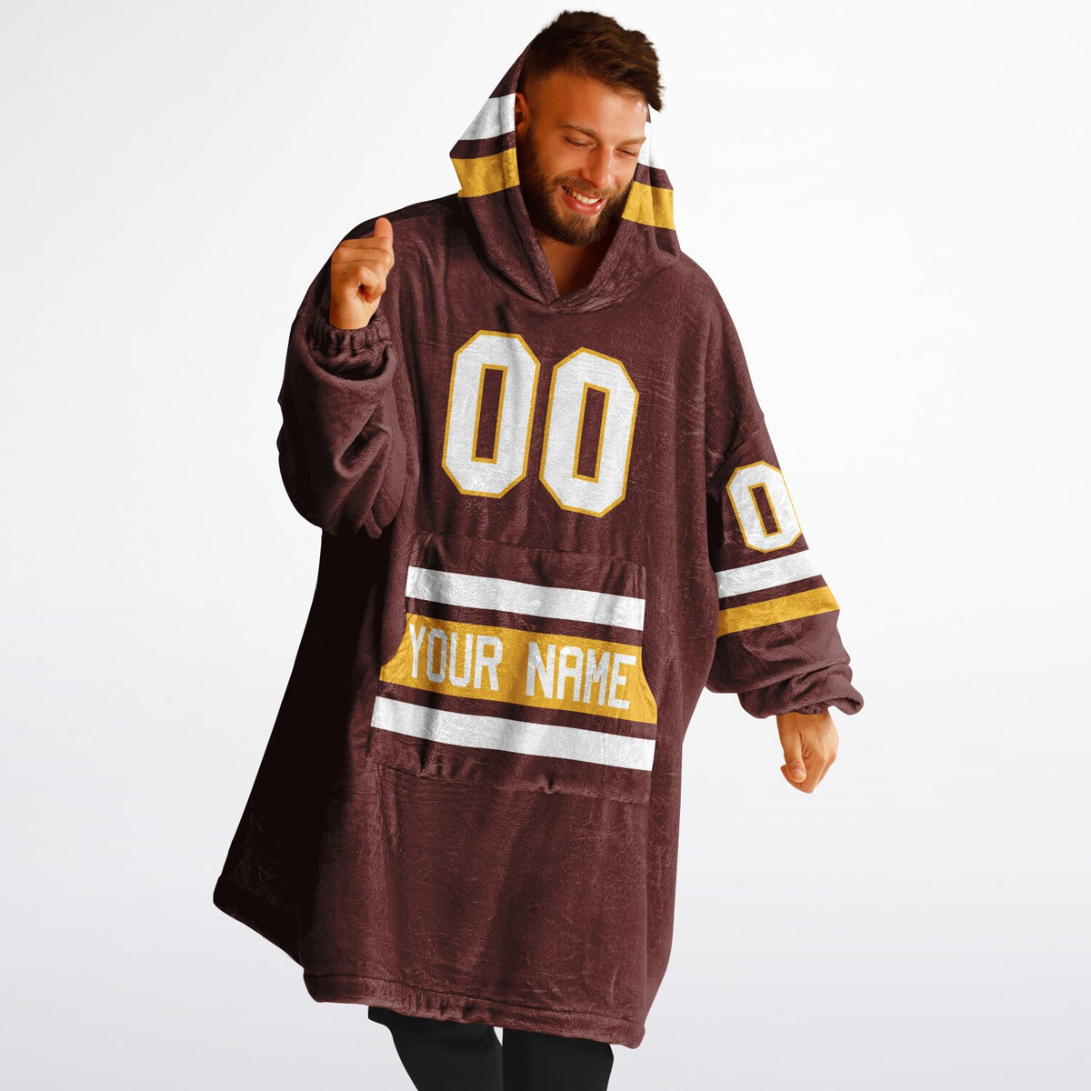 Burgundy Gold White Classic