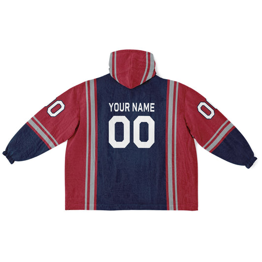Navy/Red/Silver Bold