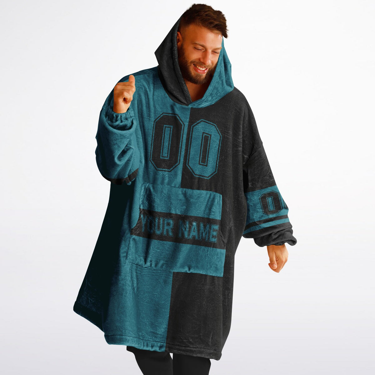 Teal/Black Halftime