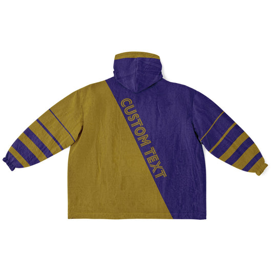 Purple & Dark Gold Split Decision