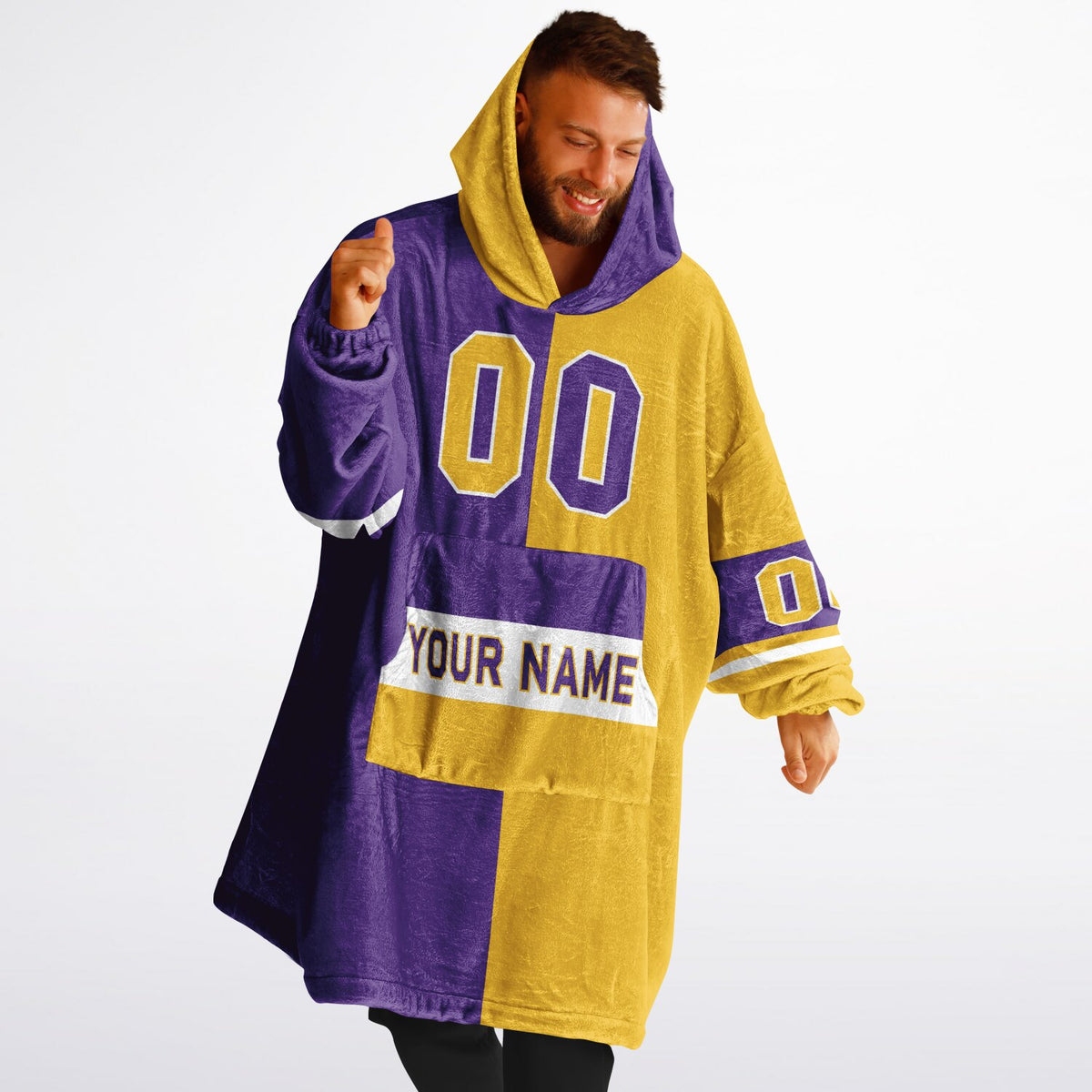 Purple/Gold/White Halftime