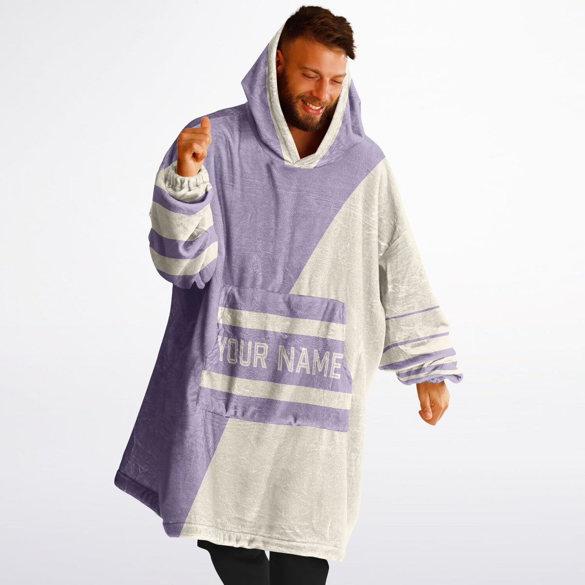 Lavender & Cream Split Decision