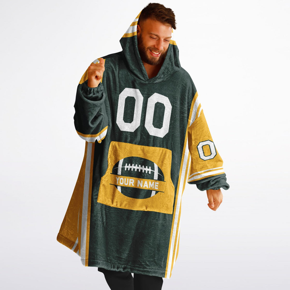 Green/Gold/White Bold