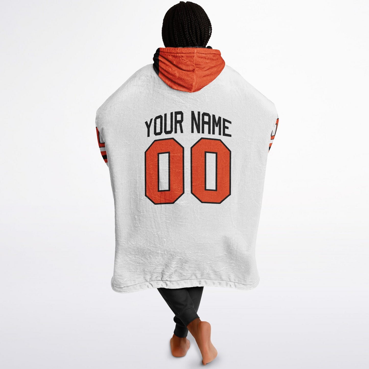 Black/Orange Superfan Reversible