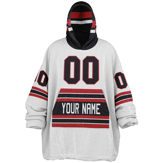 Deep Steel Blue/Red/White Superfan Reversible