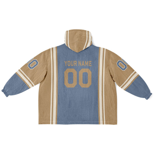 Slate Blue Cream Camel Bold