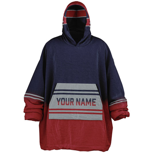 Nautical Blue/Red/Silver Everyday Reversible