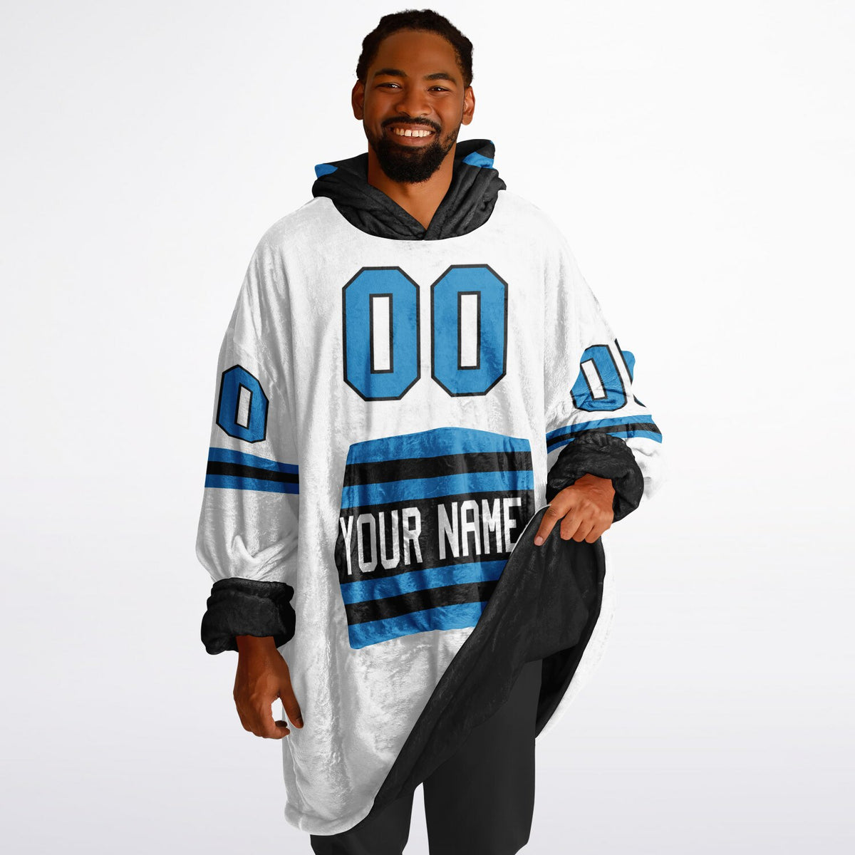 Black/Blue Superfan Reversible