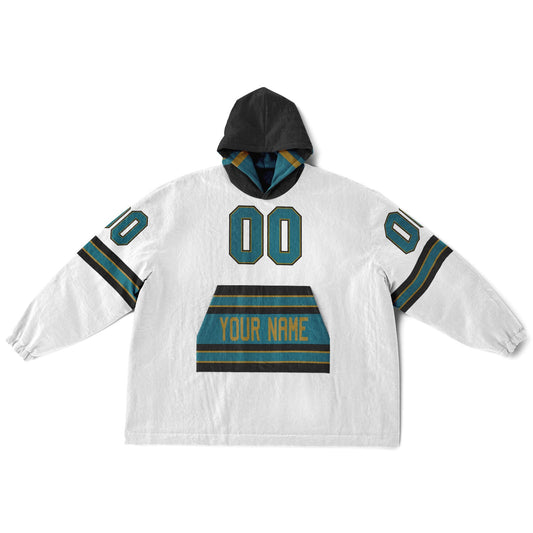 Teal/Black/Gold Superfan Reversible