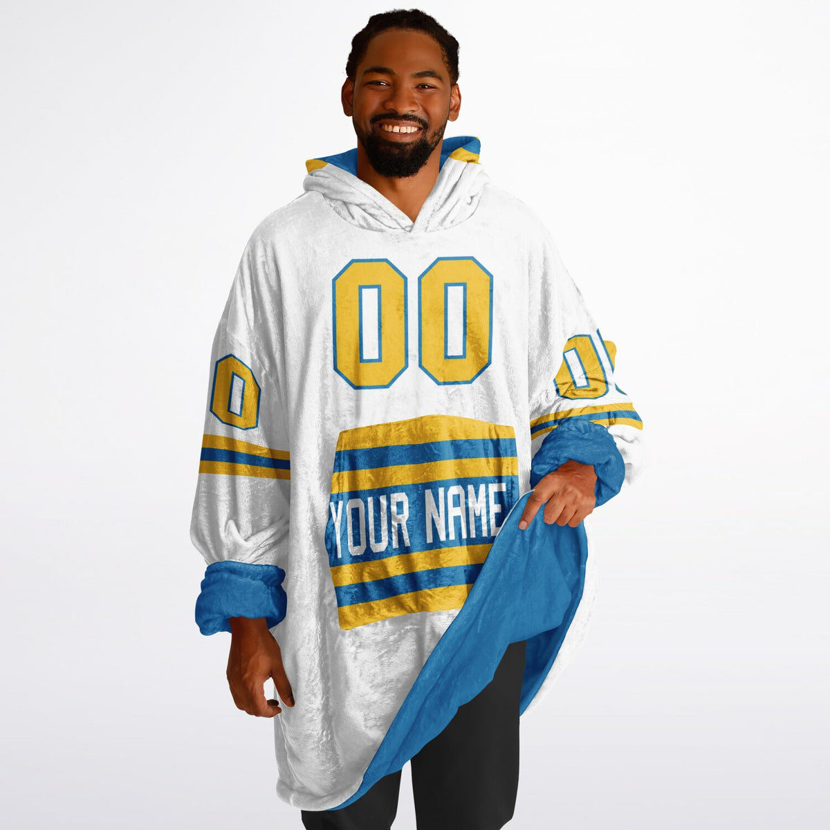 Blue/Gold Superfan Reversible