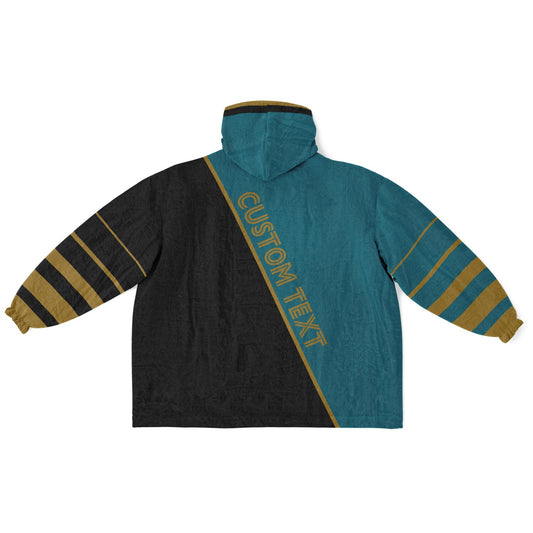 Teal Black Gold Split Decision
