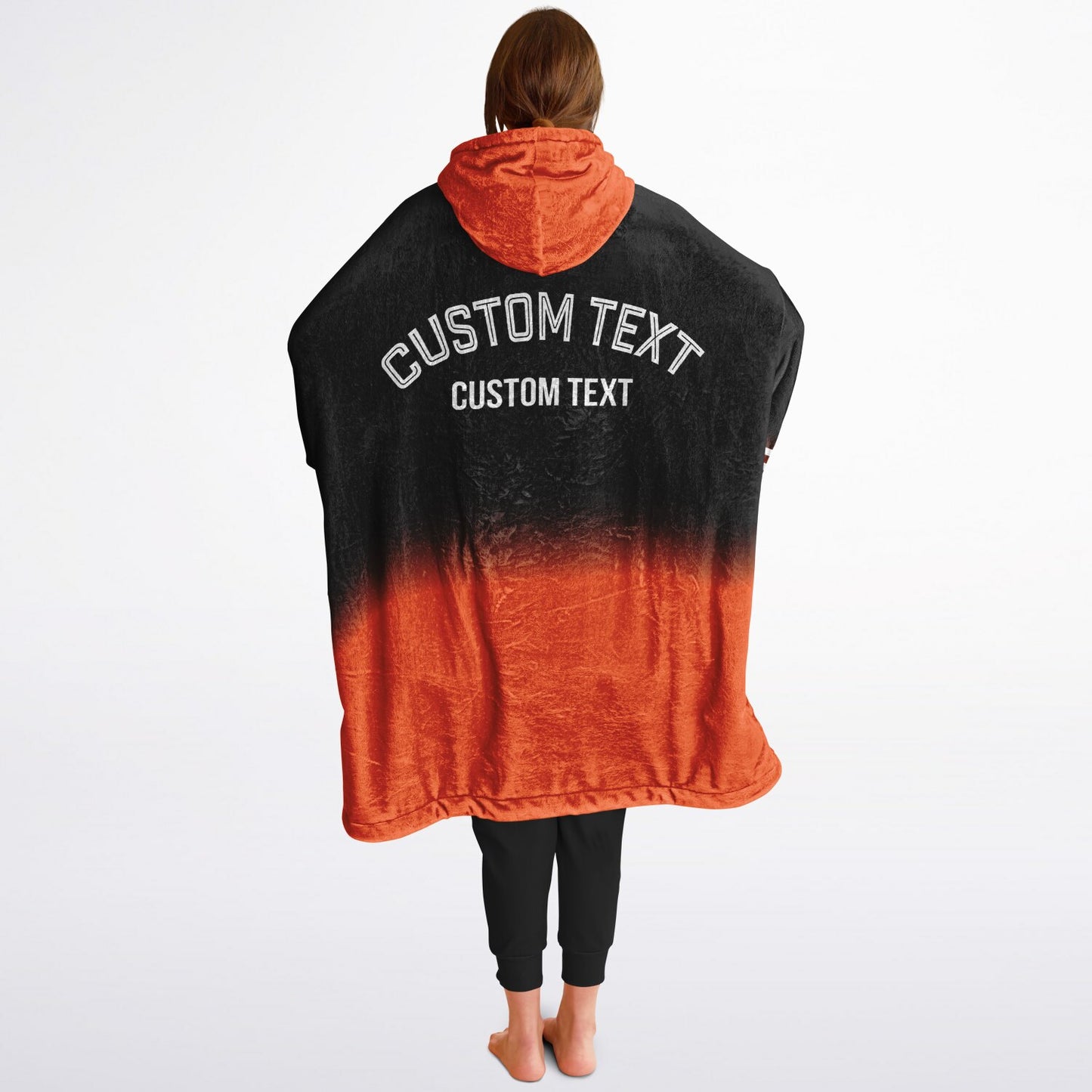 Black/Orange/White Everyday Reversible