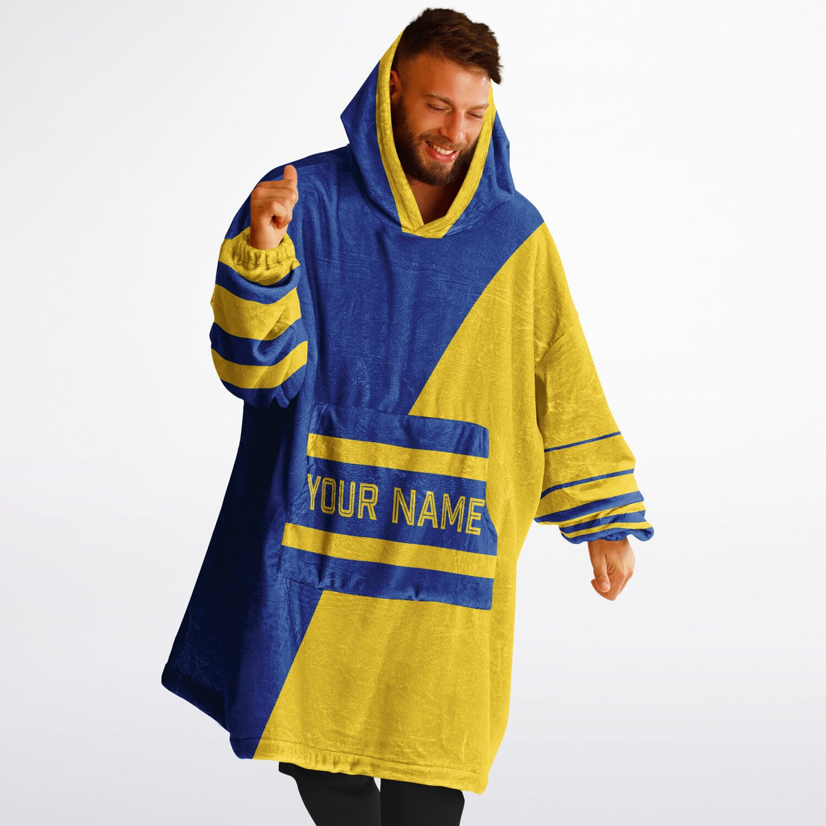 Blue & Yellow Split Decision