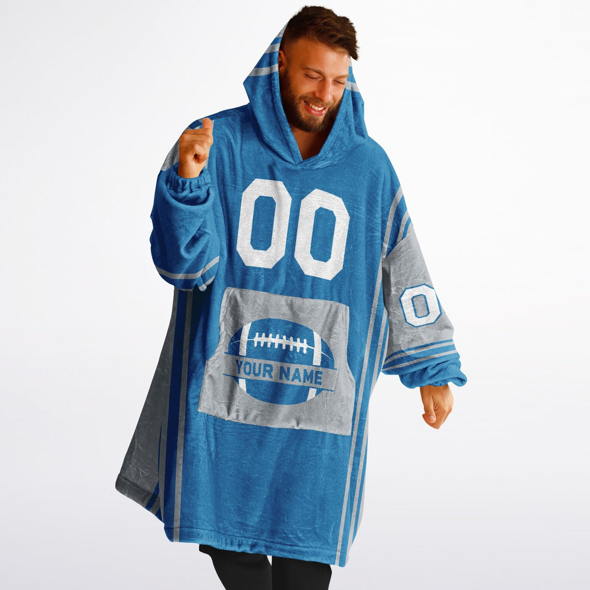 Blue/Silver Bold
