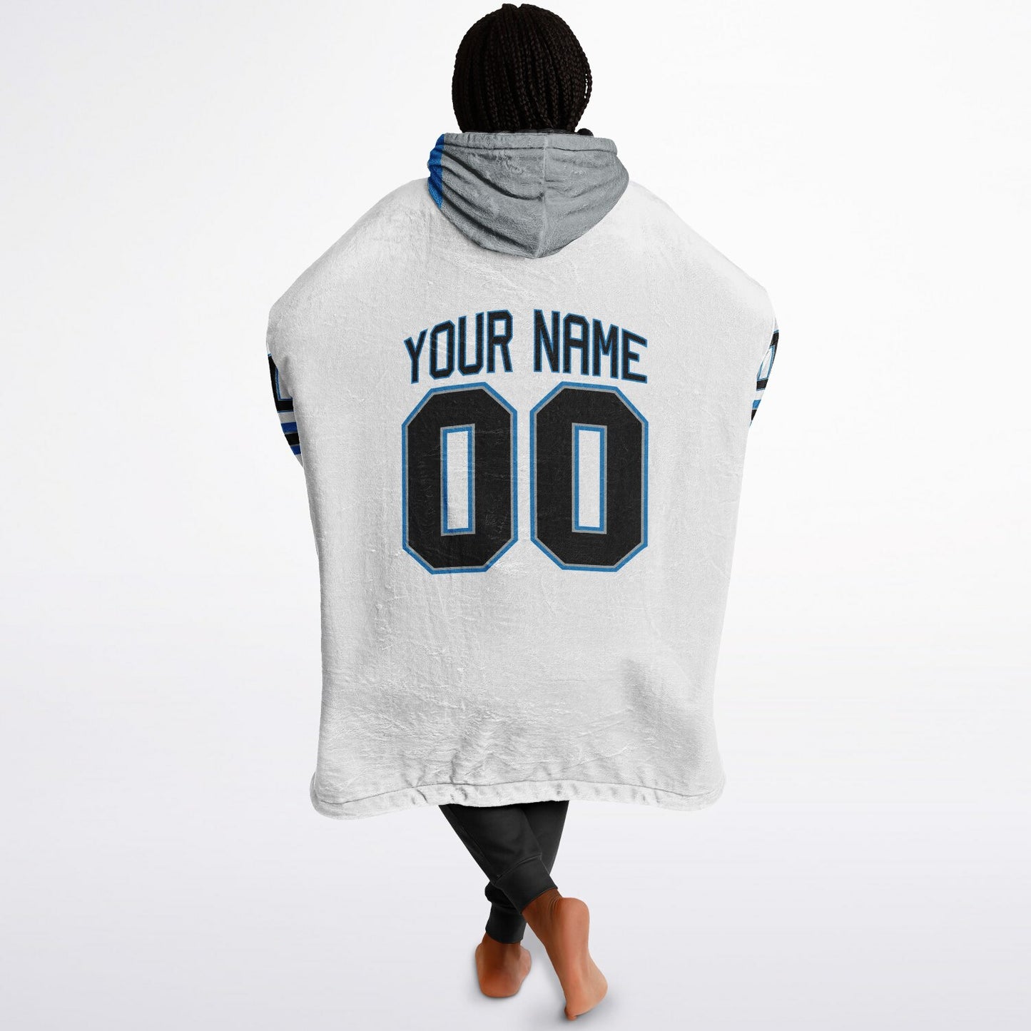 Black/Blue/Silver Superfan Reversible