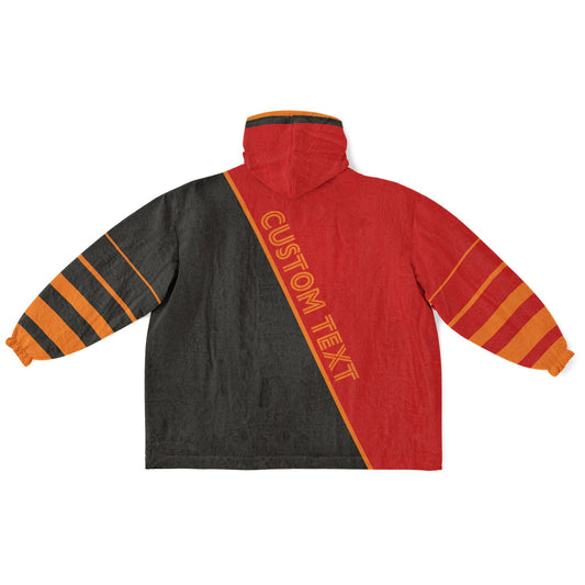 Red Pewter Orange Split Decision