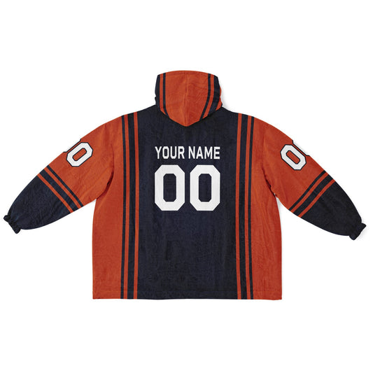 Navy/Orange Bold
