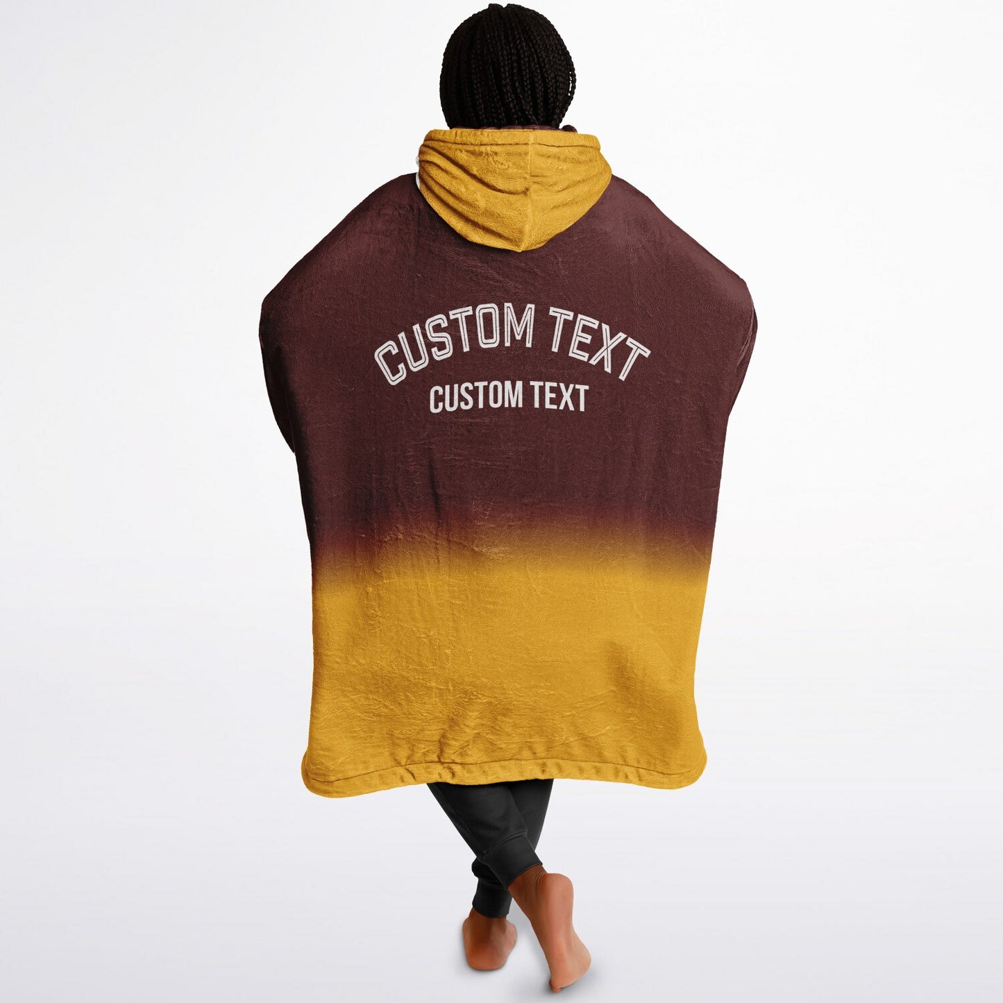 Burgundy/Gold/White Everyday Reversible