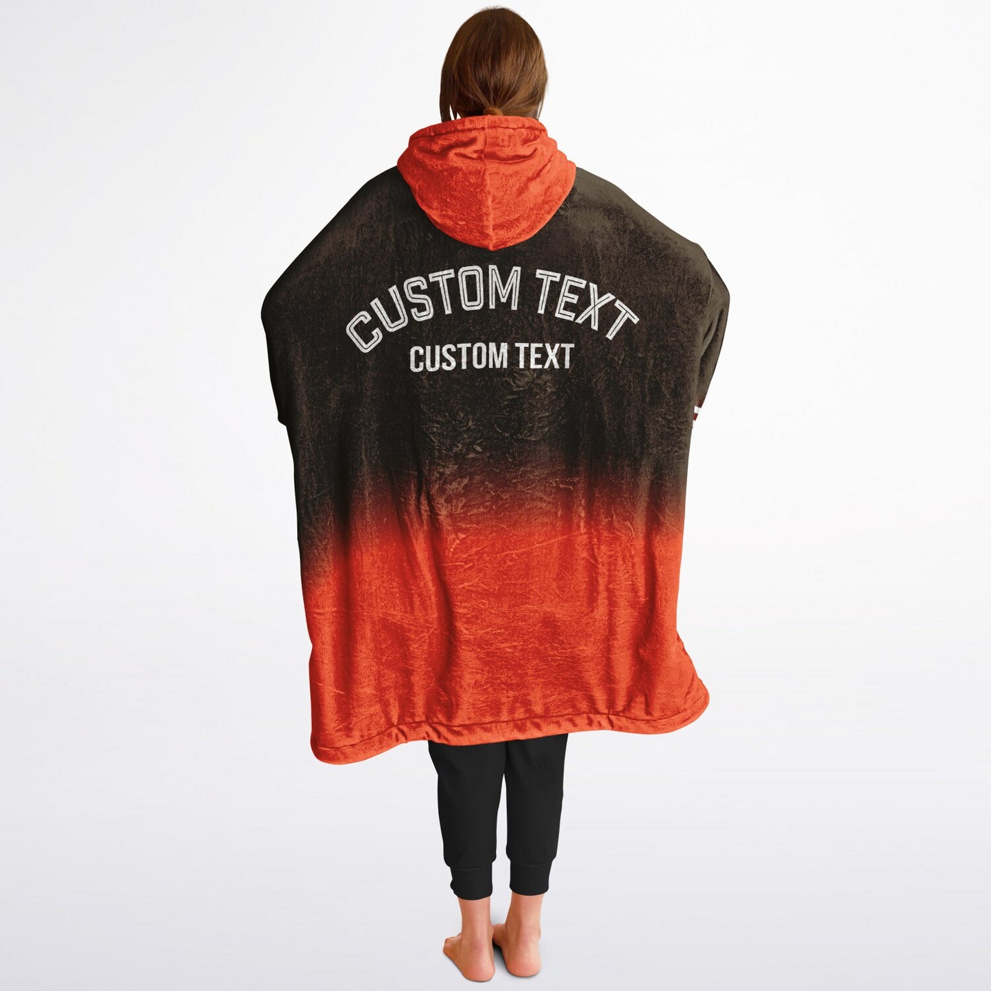 Brown/Orange/White Everyday Reversible