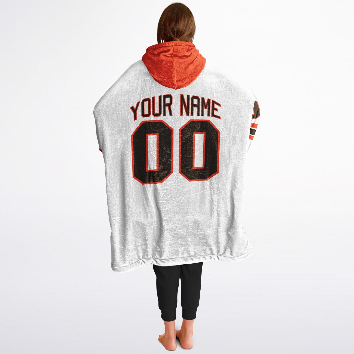 Brown/Orange/White Superfan Reversible