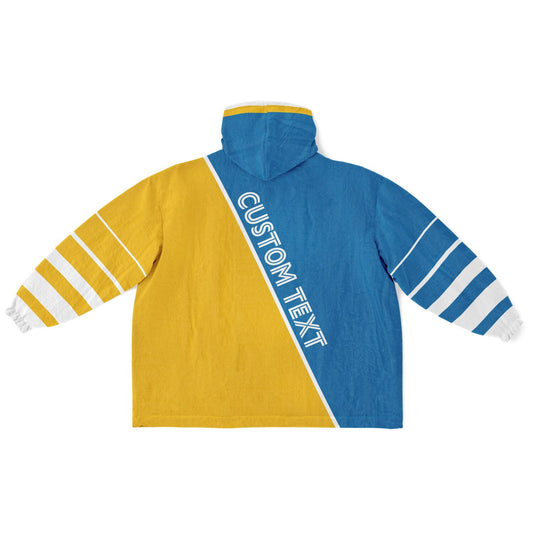Blue Gold White Split Decision
