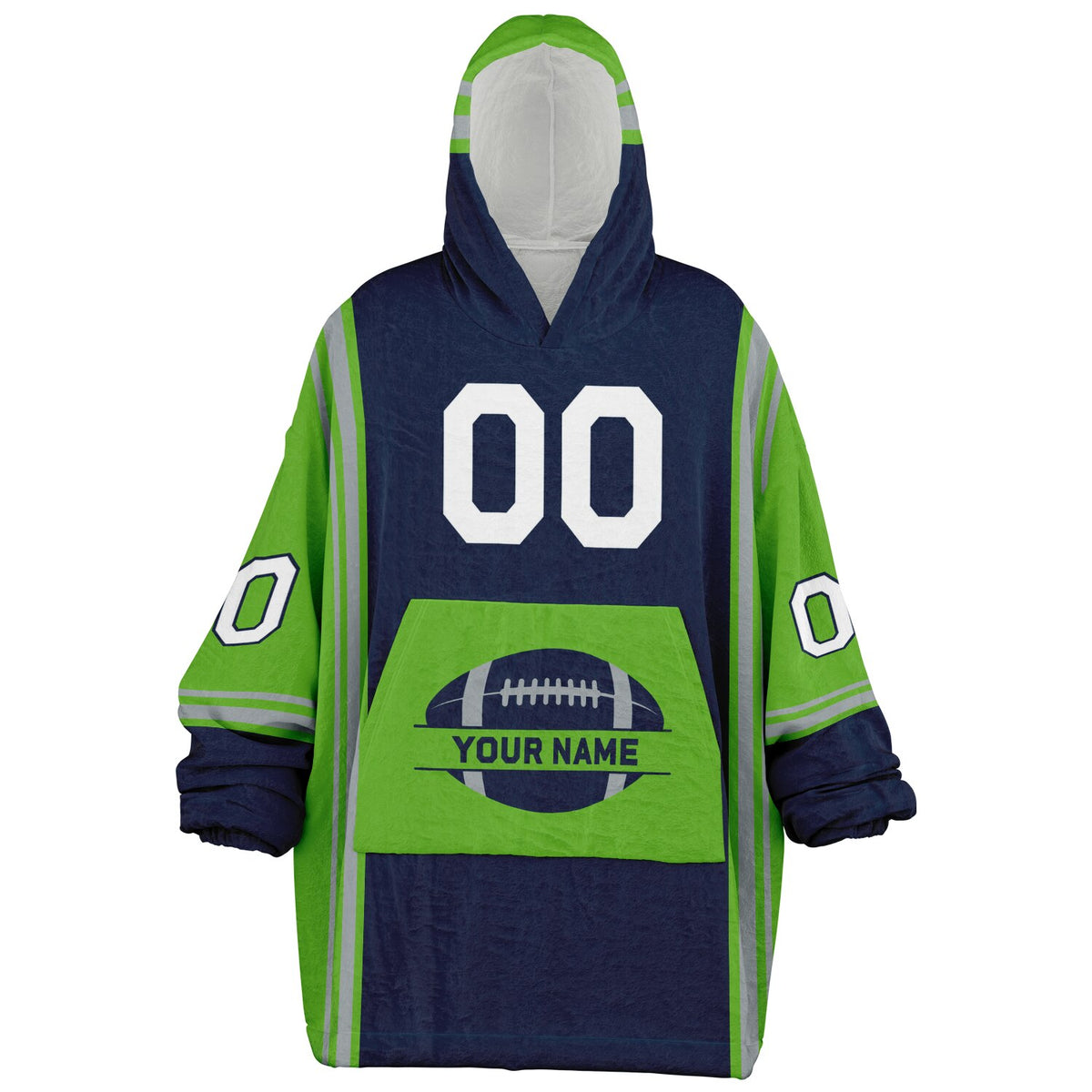 Navy/Green/Gray Bold