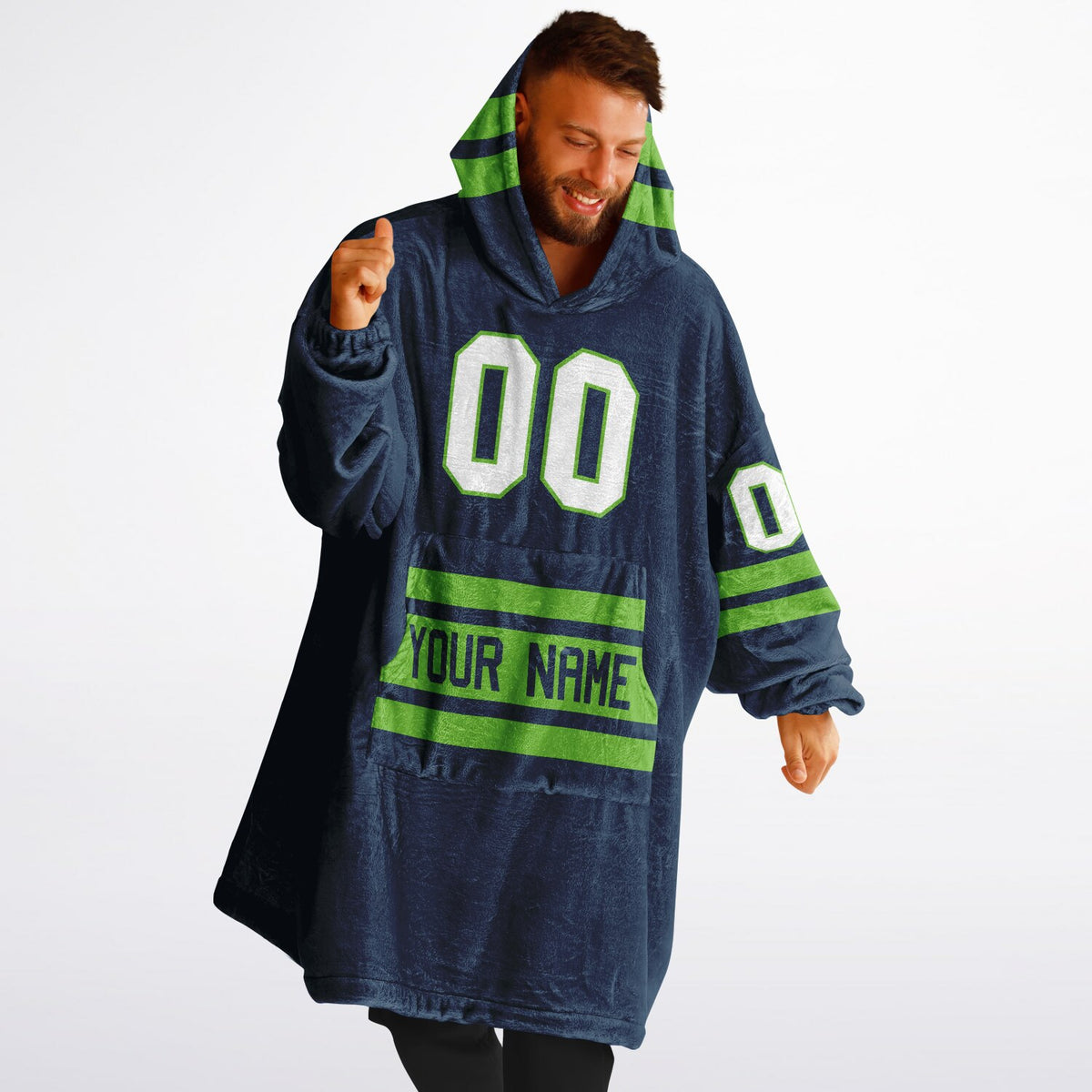 Navy & Green Classic