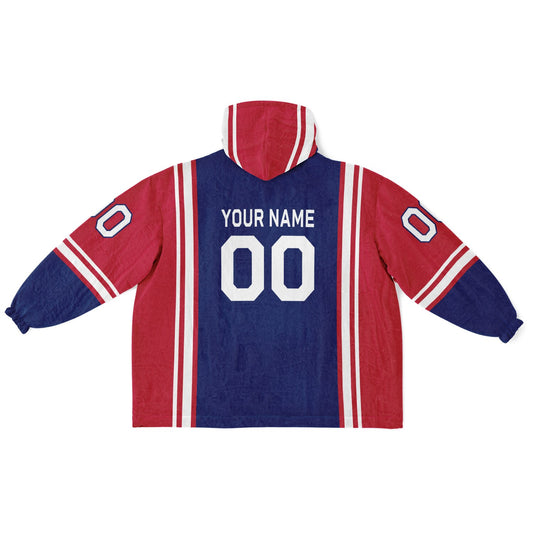 Dark Blue/Red/White Bold