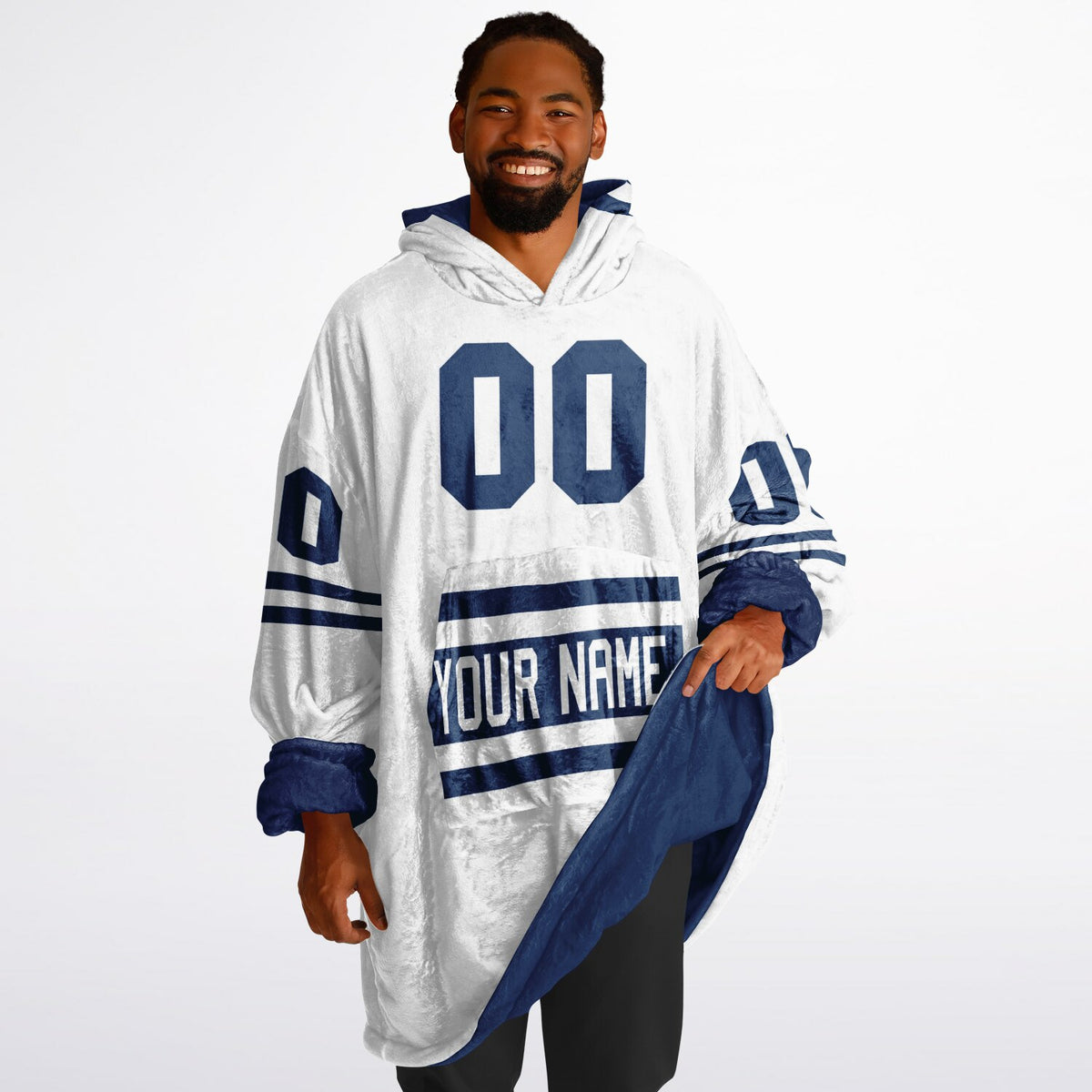 Blue/White Superfan Reversible