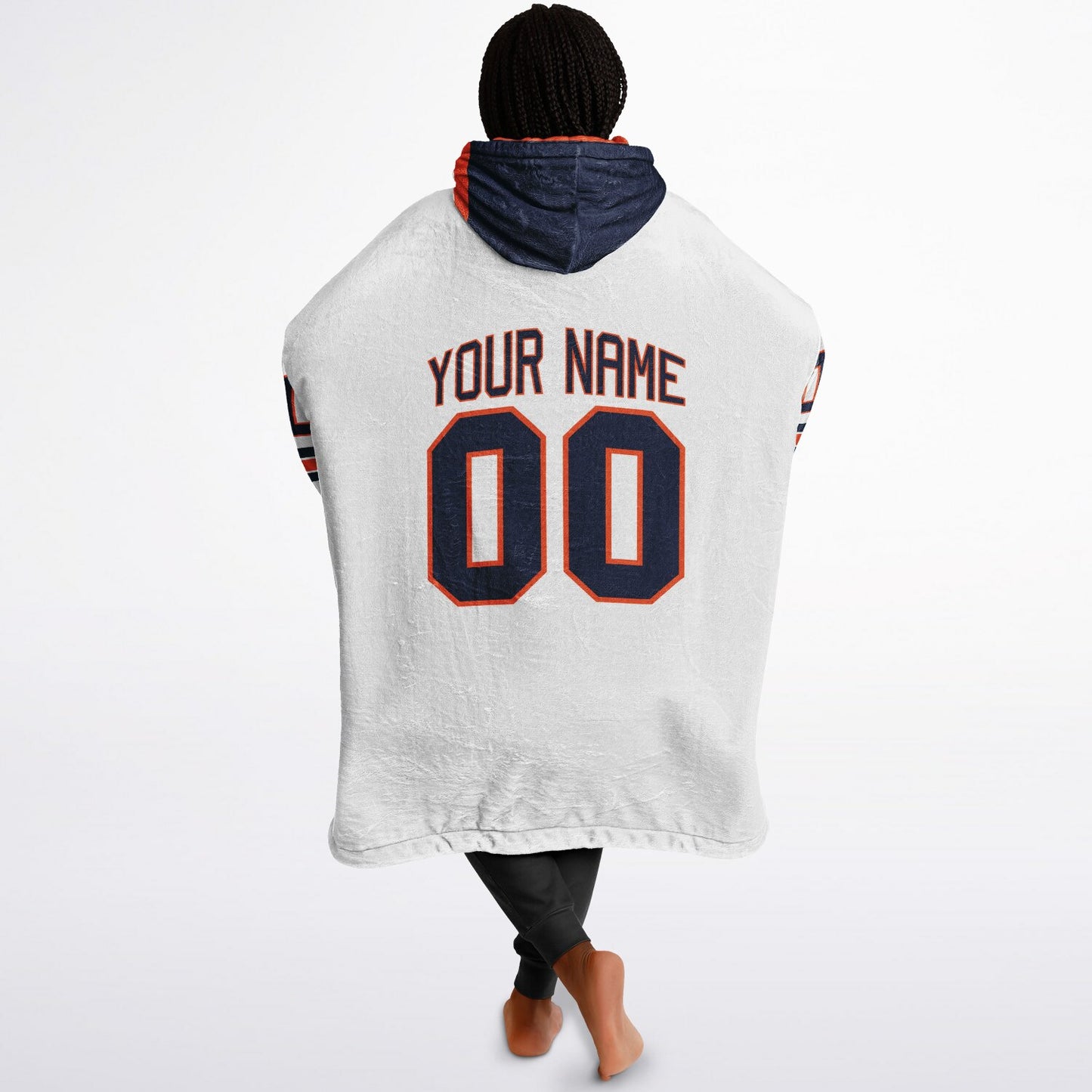 Orange/Navy/White Superfan Reversible