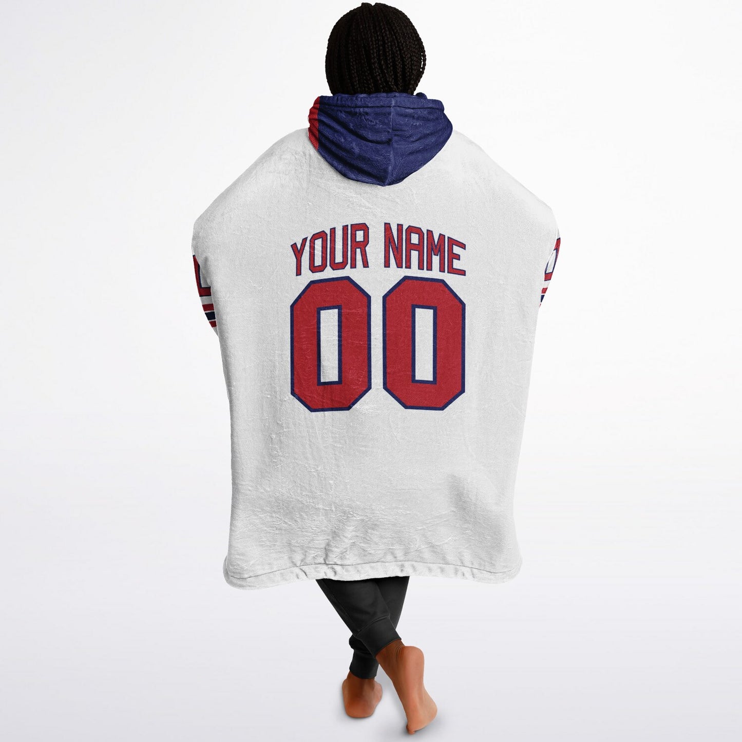 Dark Blue/Red/White Superfan Reversible