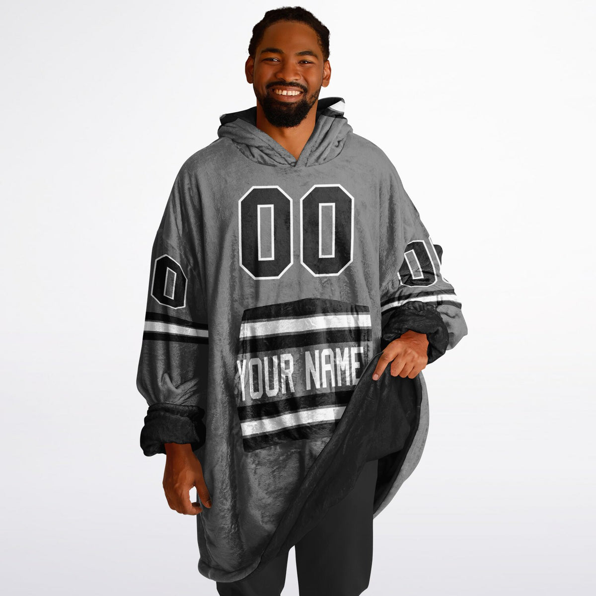 Black Gray White Superfan