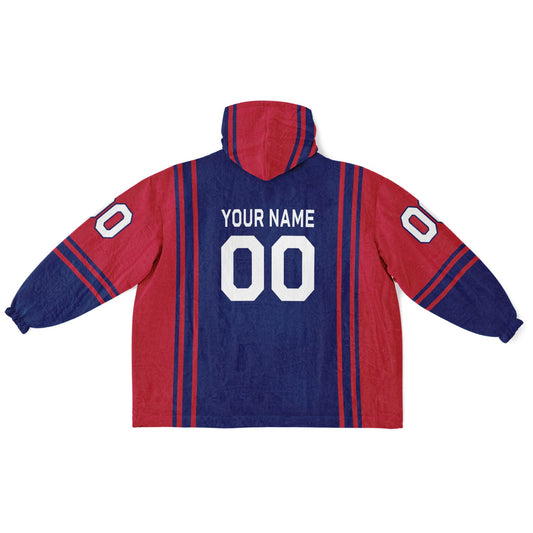 Dark Blue/Red Bold