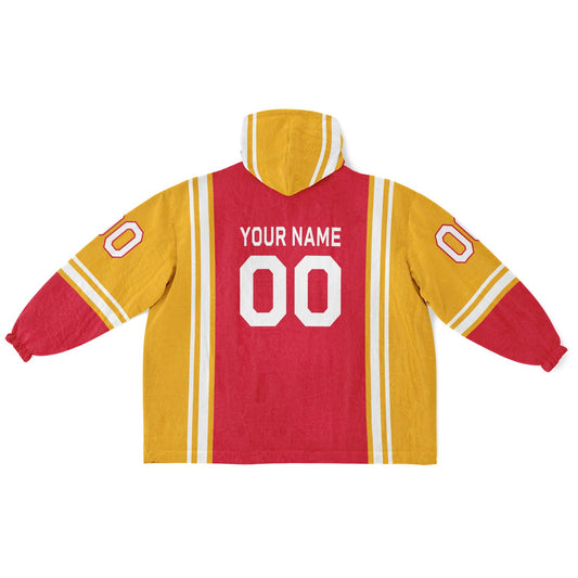 Red/Gold/White Bold