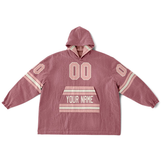 Blush Pink Cream Rose Gold Superfan Reversible