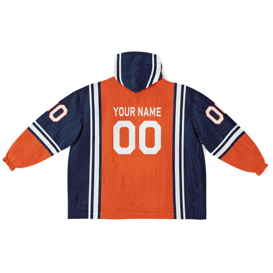 Orange/Navy/White Bold