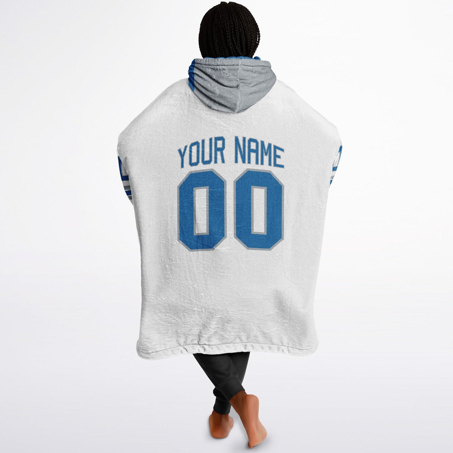 Blue/Silver/White Superfan Reversible