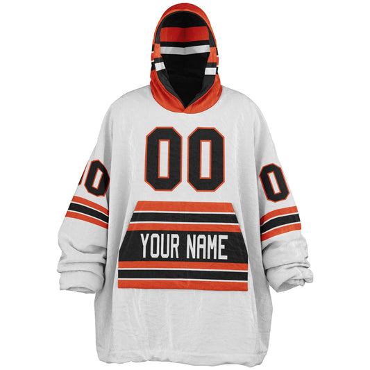 Black/Orange/White Superfan Reversible