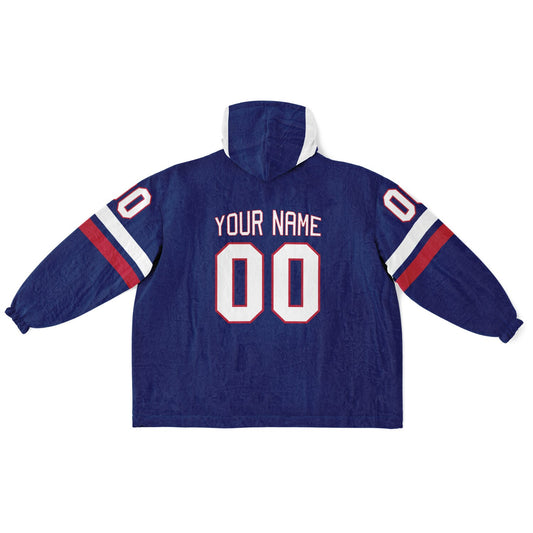 Dark Blue Red White Classic