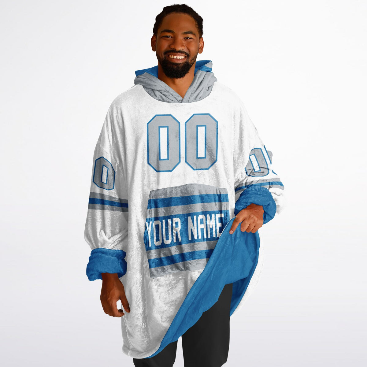 Blue/Silver Superfan Reversible