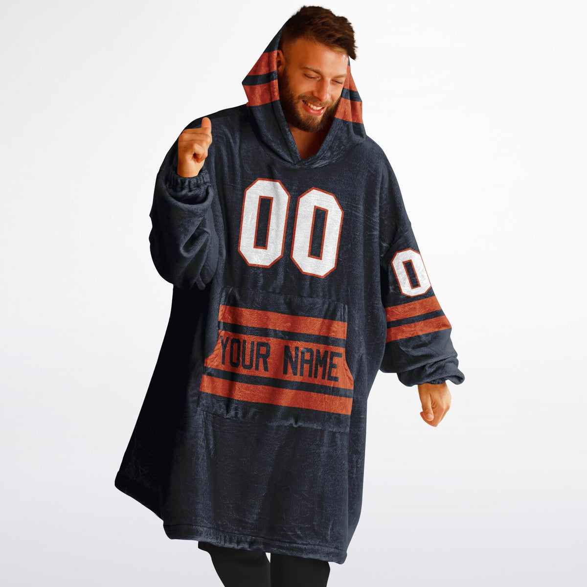 Navy & Orange Classic