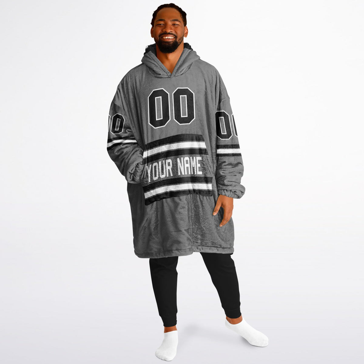 Black Gray White Superfan