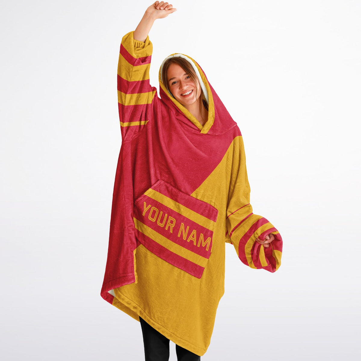 Red & Gold Split Decision