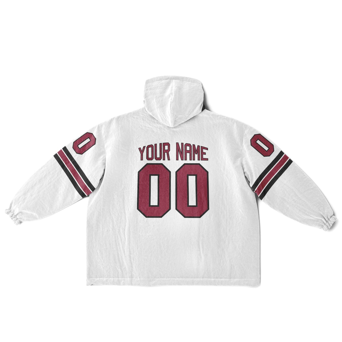 Cardinal Red/Black/White Superfan Reversible