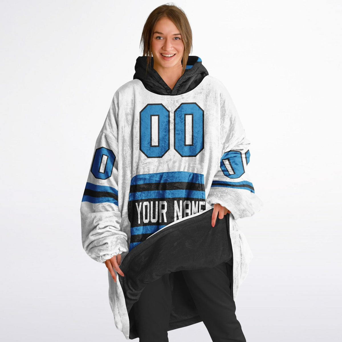 Black/Blue Superfan Reversible