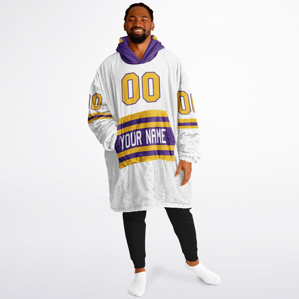 Purple/Gold Superfan Reversible