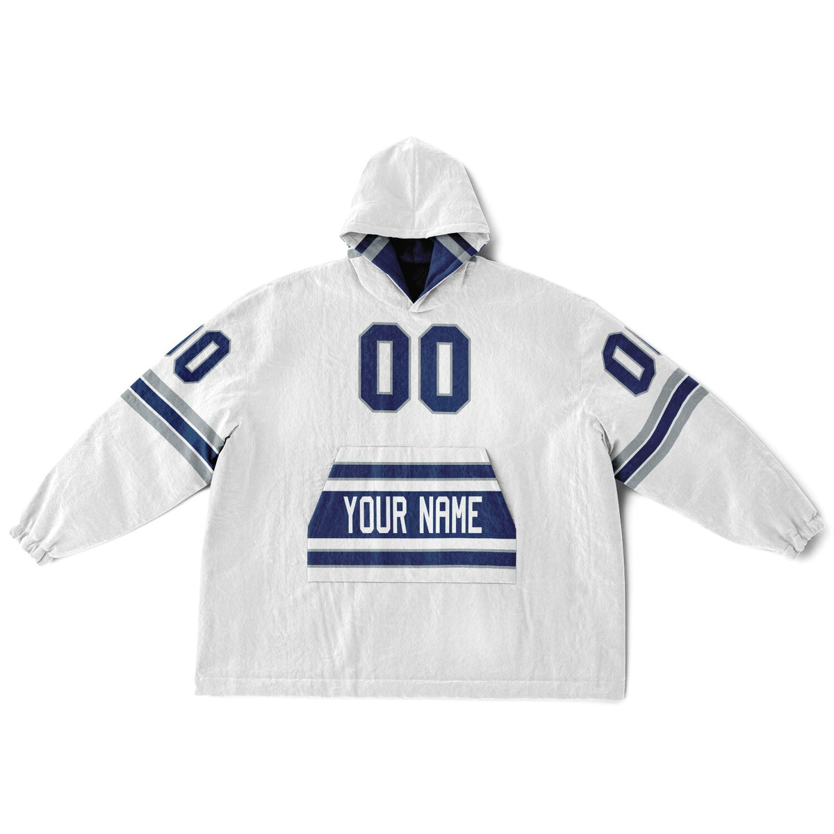 Blue/White/Gray Superfan Reversible