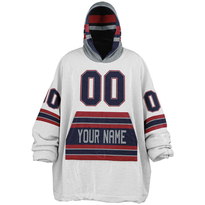 Nautical Blue/Red/Silver Superfan Reversible