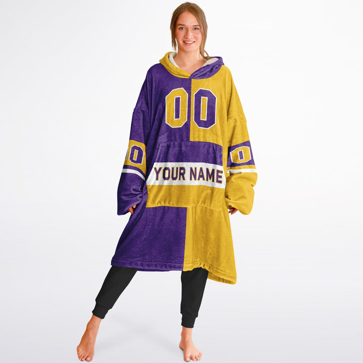 Purple/Gold/White Halftime