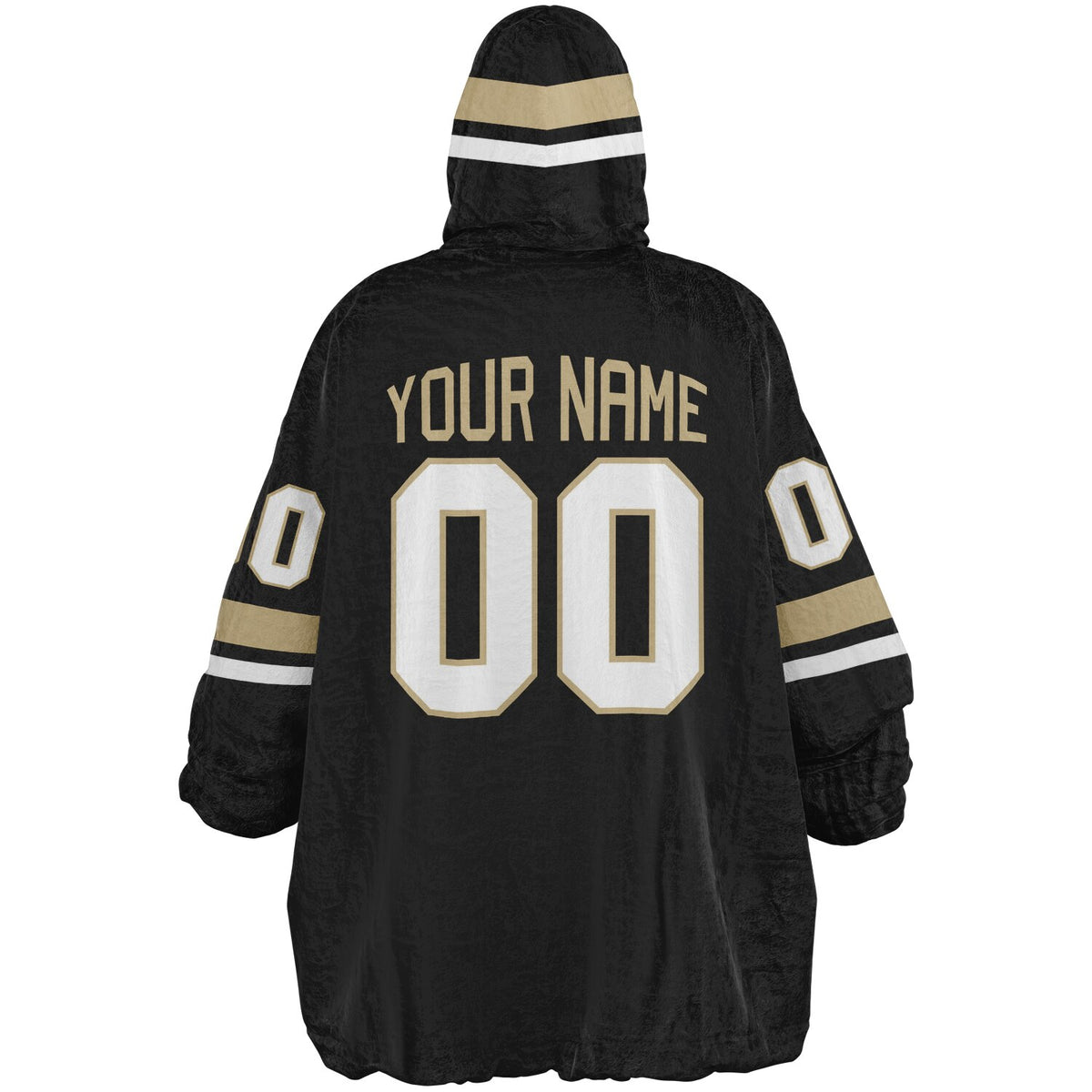 Black/Light Gold/White Superfan Reversible